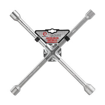 Ключ балонний хрестовий укріплений 16" x 406 мм (17, 19, 21, 22 мм) INTERTOOL HT-1597