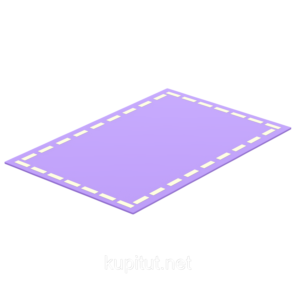 М'яка підлога для басейну Прямокутник  KIDIGO, фото 1