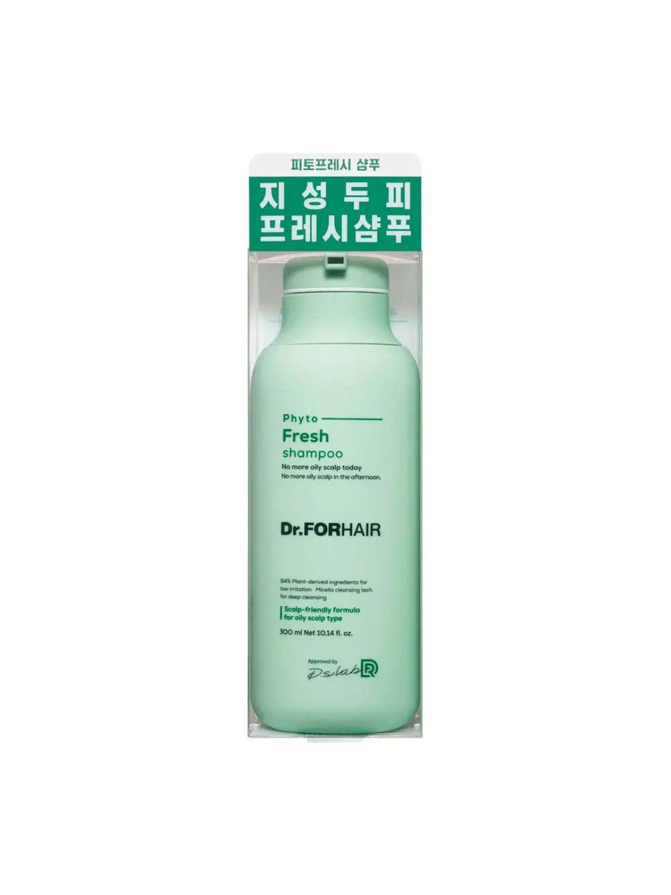 Міцелярний шампунь для жирної шкіри голови Dr.FORHAIR Phyto Fresh Shampoo, 300 мл (533414)
