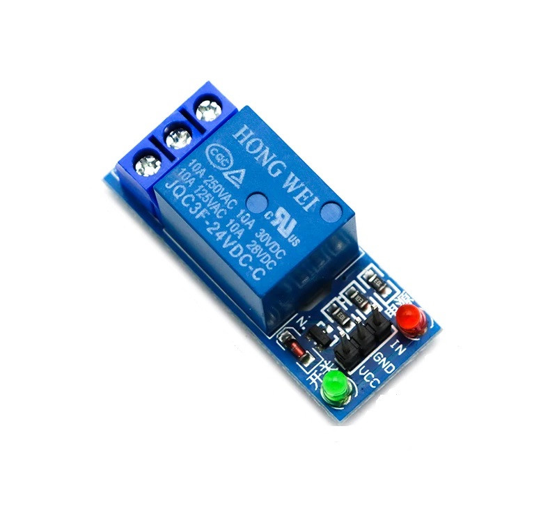 Реле з оптопарою 1 канал 5VDC IN / OUT 10A 30VDC 250VAC модуль керування навантаженням