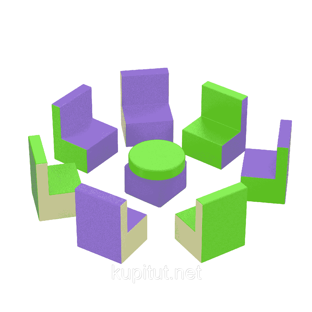 Набір меблів Світ Друзів KIDIGO, фото 1