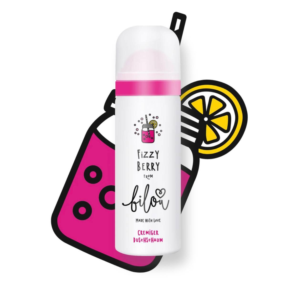 Міні-пінка для душу Bilou Fizzy Berry 50 мл