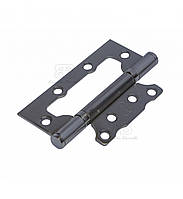 Петля накладна метелик Ricardo Borelli 100х63х2.0 мм на підшипниках MB матовий чорний