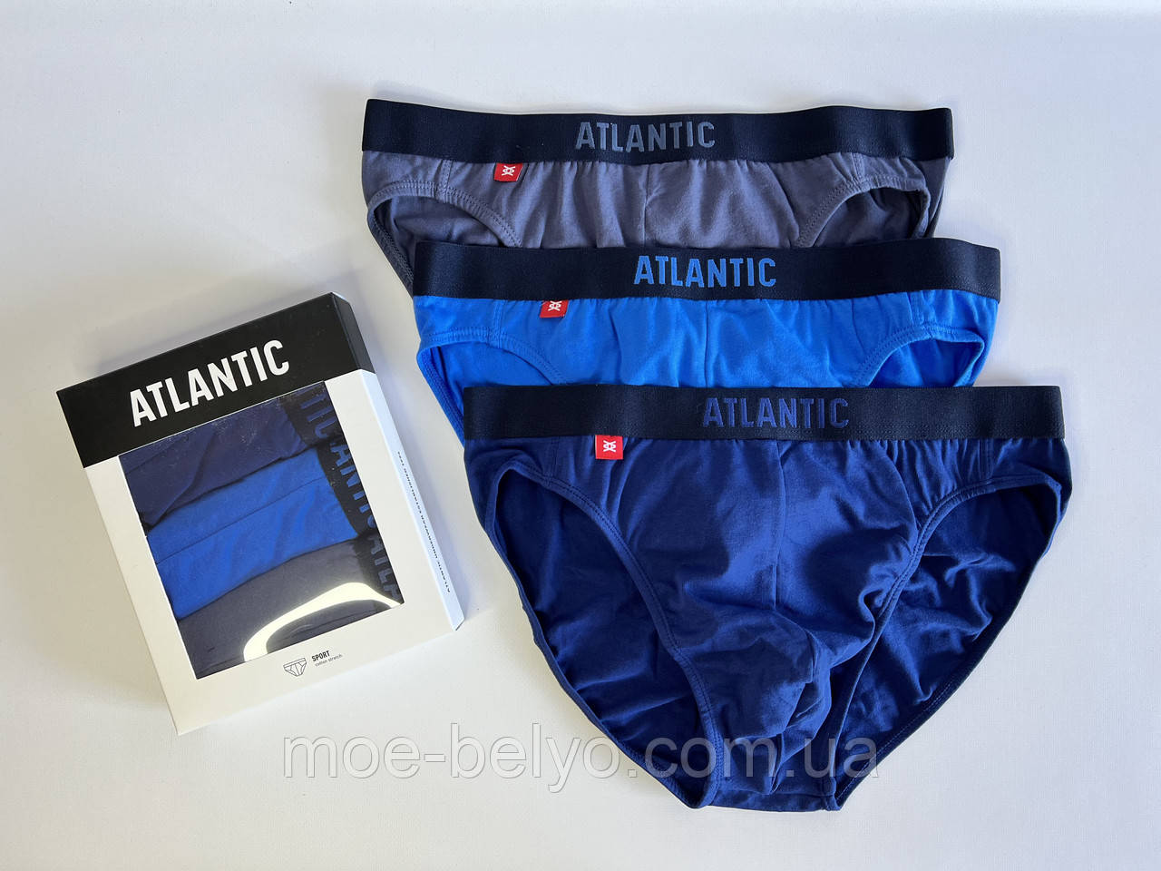 Труси чоловічі atlantic 3MP-094 набір 3 шт.