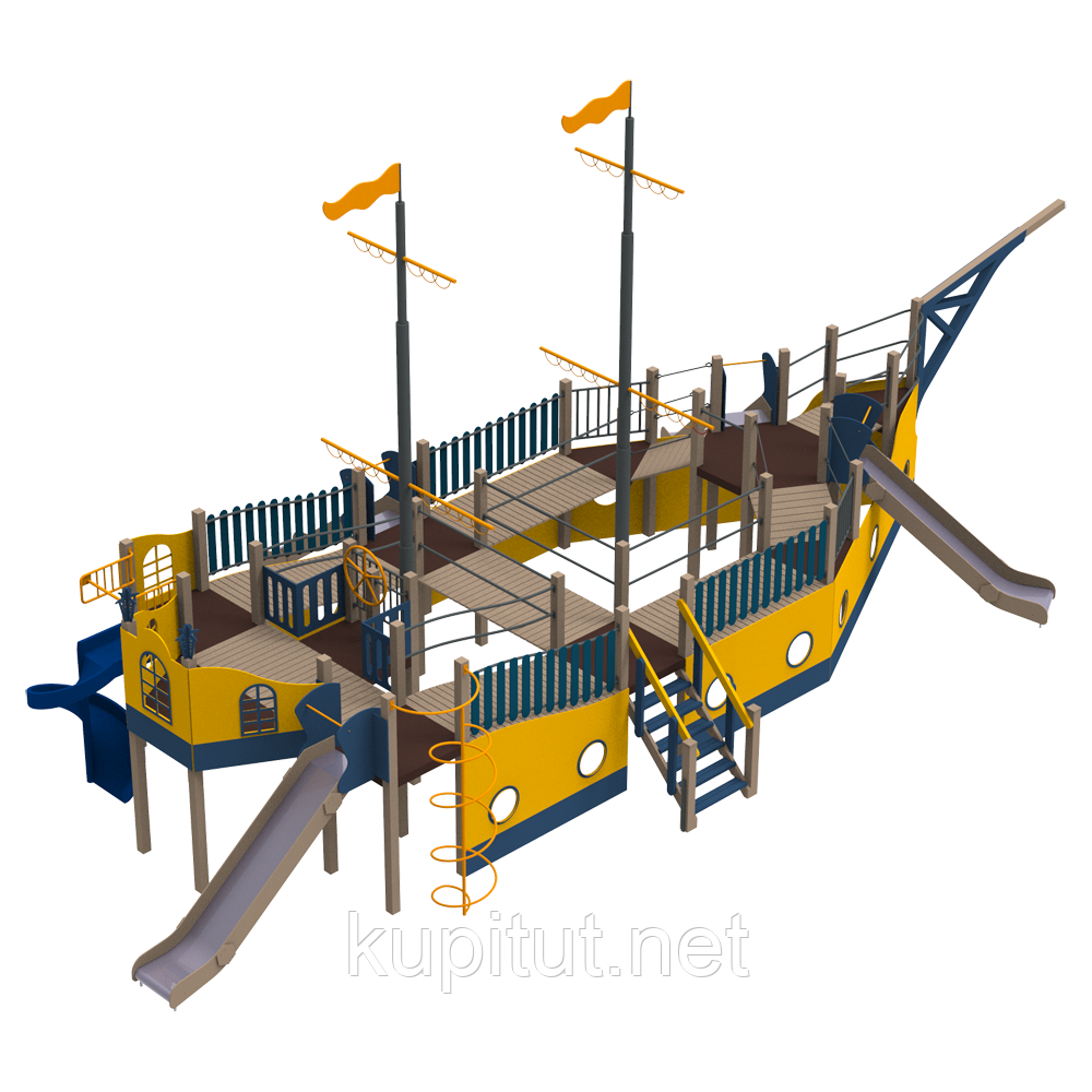 Дитячий комплекс Фрегат KIDIGO, фото 1