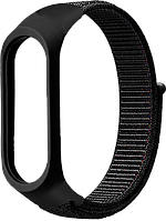 Ремінець Xiaomi Mi Band 3/4/5/6/7 black Nylon