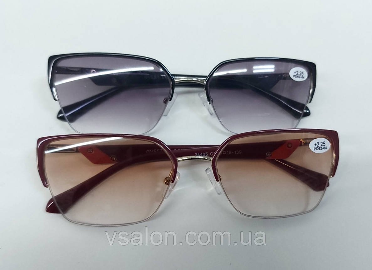 Окуляри для зору із сонцезахисними лінзами Модель 24405