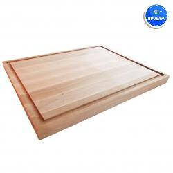 Дошка прямокутна з виїмкою Alder 42х34х2, 4 см mz323049 MAZHURA