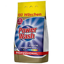 Пральний порошок Power Wash Color Кольоровий 7.8 кг 130 прань