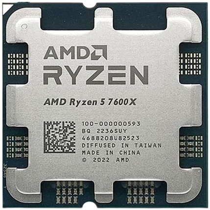 Процесор AMD Ryzen 5 7600X Socket AM5 OEM (100-000000593), фото 1
