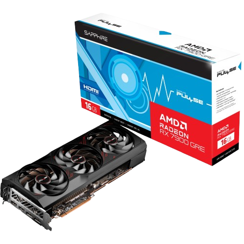Відеокарта AMD Radeon RX 7900 GRE 16GB Sapphire Pulse (11325-99-90G) Refurbished