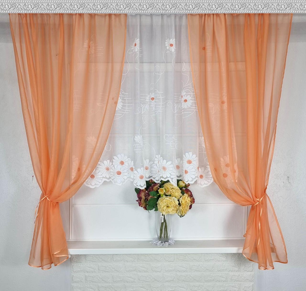 Кухонні штори "Майлі" Соняхи