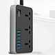 Подовжувач на 3 розетки та 6 USB роз'ємів 2M AR CP02, фото 2