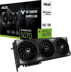 Відеокарта GeForce RTX 5070 12GB Asus TUF Gaming OC (TUF-RTX5070-O12G-GAMING)