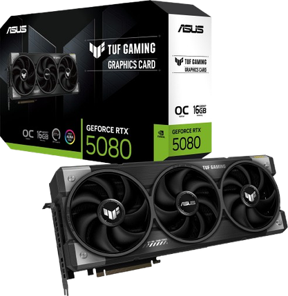 Відеокарта GeForce RTX 5080 16GB Asus TUF Gaming OC (TUF-RTX5080-O16G-GAMING), фото 1