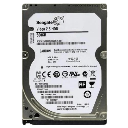 Жорсткий диск 2.5" Seagate 500GB (ST500VT000), фото 1
