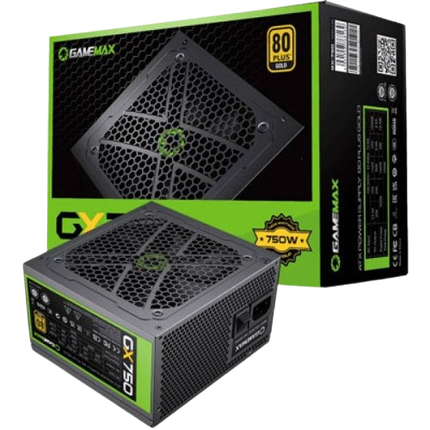 Блок живлення GameMax GX-750 Molular 750W 80+ Gold (GX-750 Modular), фото 1