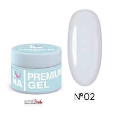 Гель для нарощбвання нігтів LUNAmoon Premium gel 15мл,№2