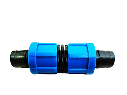 З'єднувач ремонтник крапельної стрічки Муфта з'єднувальна ремонт стрічка