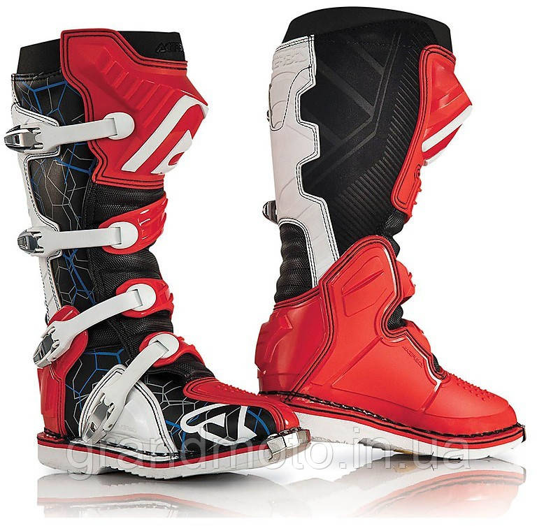 Кросові мото-боти ACERBIS X MOVE 2.0 BOOTS червоні розмір 45, фото 1
