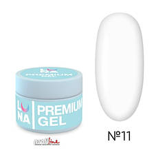 Гель для нарощбвання нігтів LUNAmoon Premium gel 15мл,№11