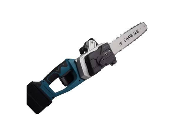 Акумуляторна ланцюгова пила Lithium electric chain saw Синя