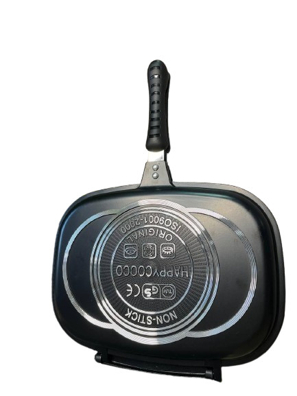 Сковорода-гриль 32 см Happycooco Double Grill Pan