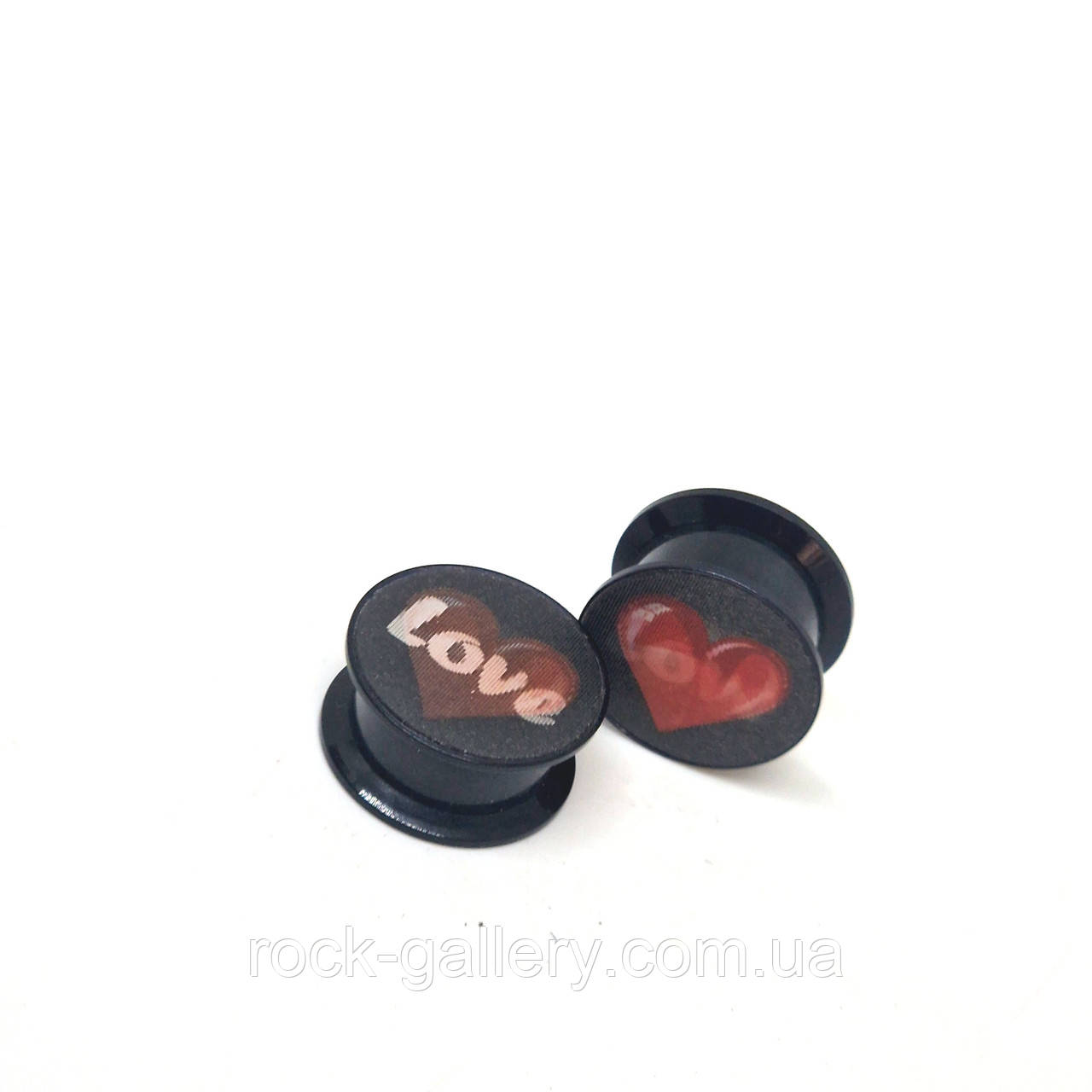 Плаги розкручуються, рис. галограмма 14 мм ЦІНА ЗА ПАРУ, фото 1