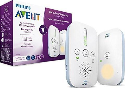 Електронна радіоняня Avent Philips Avent SCD50326, технологія DECT, еко режим, 24 години роботи, нічник