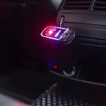 Автомобільний зарядний пристрій Starry Sky з портами USB/Type-C та висувним кабелем, фото 3