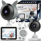 Nanny Mbg Line Nanny Electronic live camera night mode LCD ZOOM wireless, фото 3