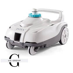 Intex Робот-пилосос для басейнів 28006(1) (ZX100) для очищення стін та дна, працює від 6 056 л/рік, підключення на випуск води