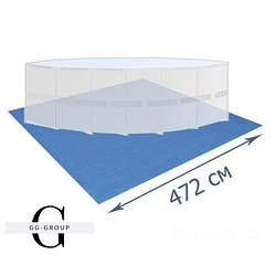 Intex Підстилка для басейну 28048, 472x472 см, захист від пошкоджень та забруднень
