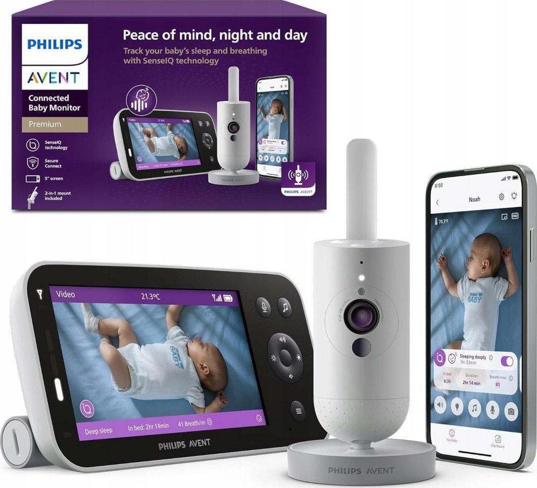Електронна радіоняня PHILIPS SCD97326 Avent Premium з відстеженням сну
