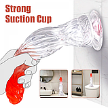 Фалоїмітатор на присоску Alligator L size, фото 8