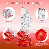 Фалоїмітатор на присоску Dragon Power L size, фото 4