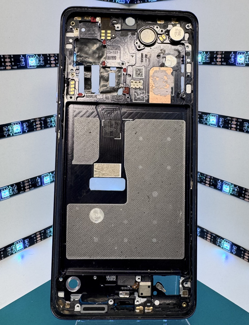 Рамка дисплея (середня частина) Huawei P30 Pro, Black