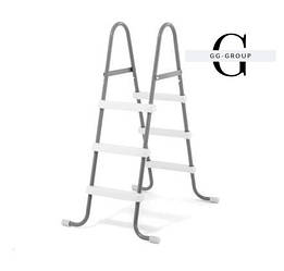 Intex Сходи для басейну 28065(3) висота 107см, вага 8,7кг, максимальне навантаження 136кг