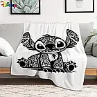 Плюшевий плед ковдра покривало Ліло та Стіч Lilo & Stitch 150х200 см, фото 3