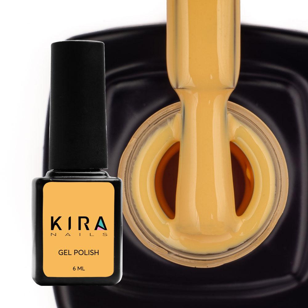 Гель-лак Kira Nails №023, 6 мл (сонячно-жовтий)