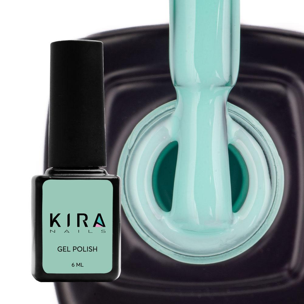 Гель-лак Kira Nails №026, 6 мл (світлий бірюзовий)