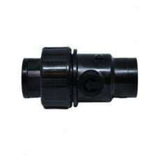 Клапан  зворотній3/4"-3/4", Унідельта, різьбовий РВ-РВ, поліпропіленовий