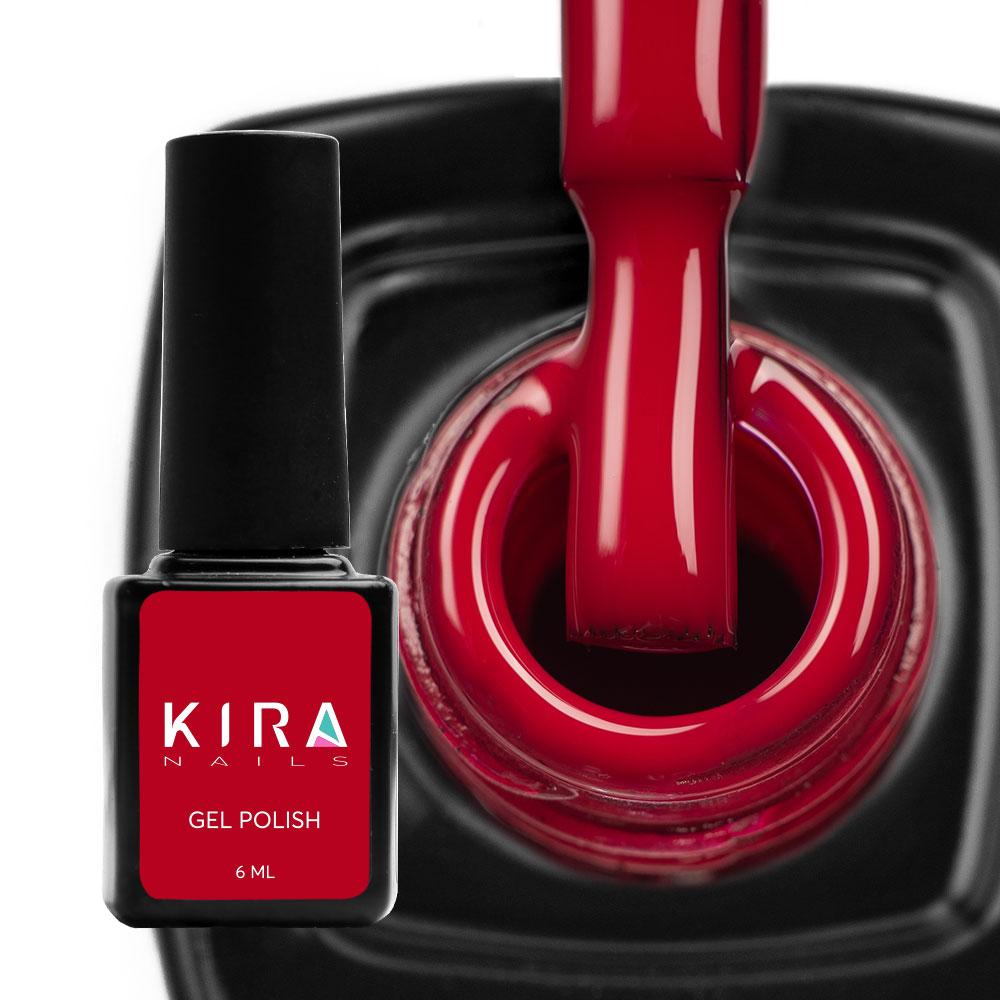 Гель-лак Kira Nails №041, 6 мл (бордовий), фото 1