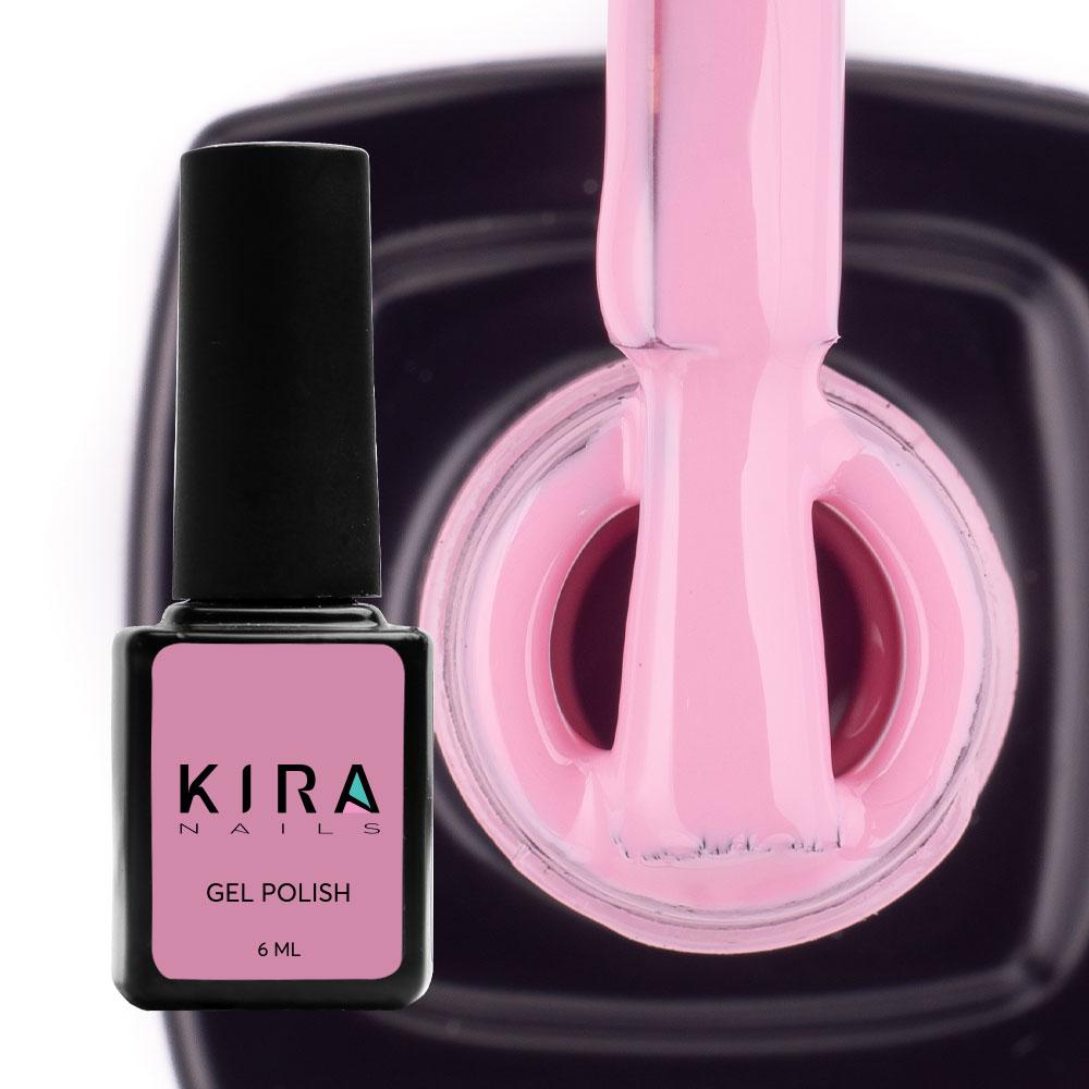 Гель-лак Kira Nails №055, 6 мл (насичений світло-рожевий)