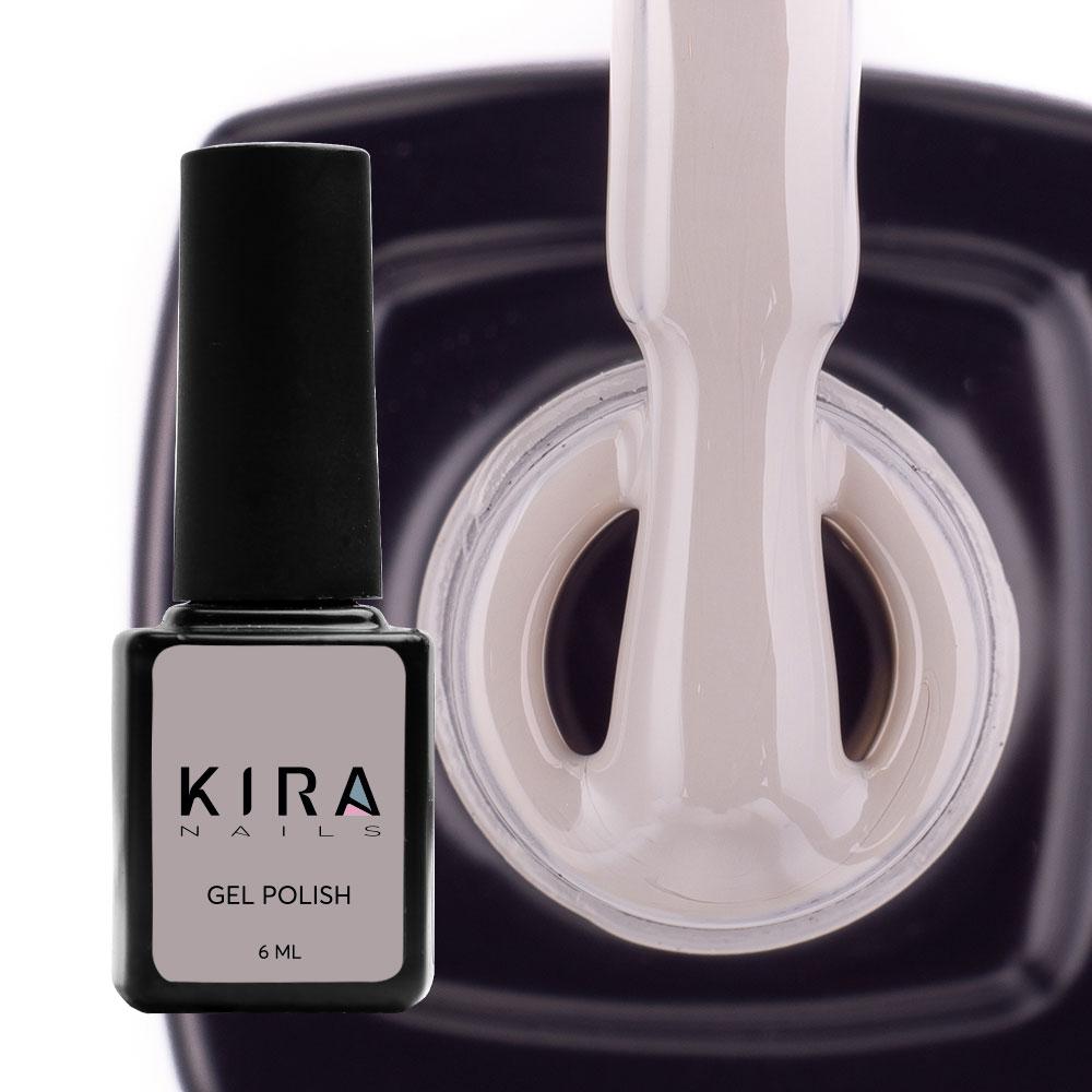 Гель-лак Kira Nails №066, 6 мл (світло-сірий)