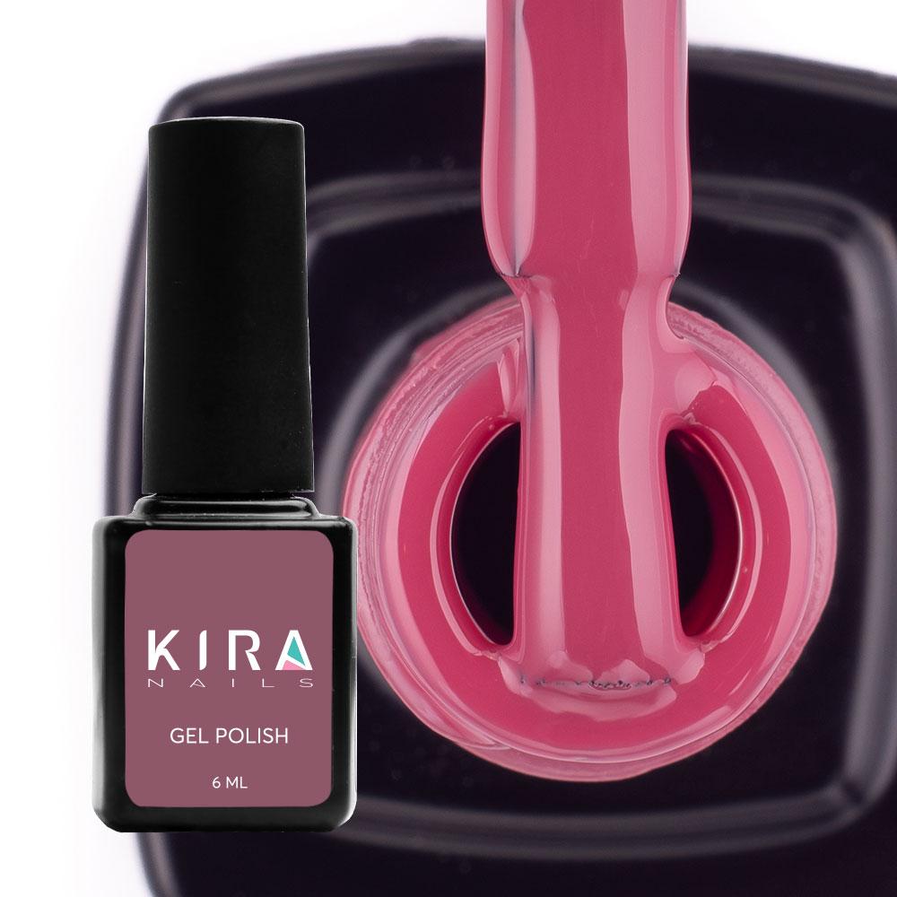 Гель-лак Kira Nails №068, 6 мл (холодна, світла марсала)