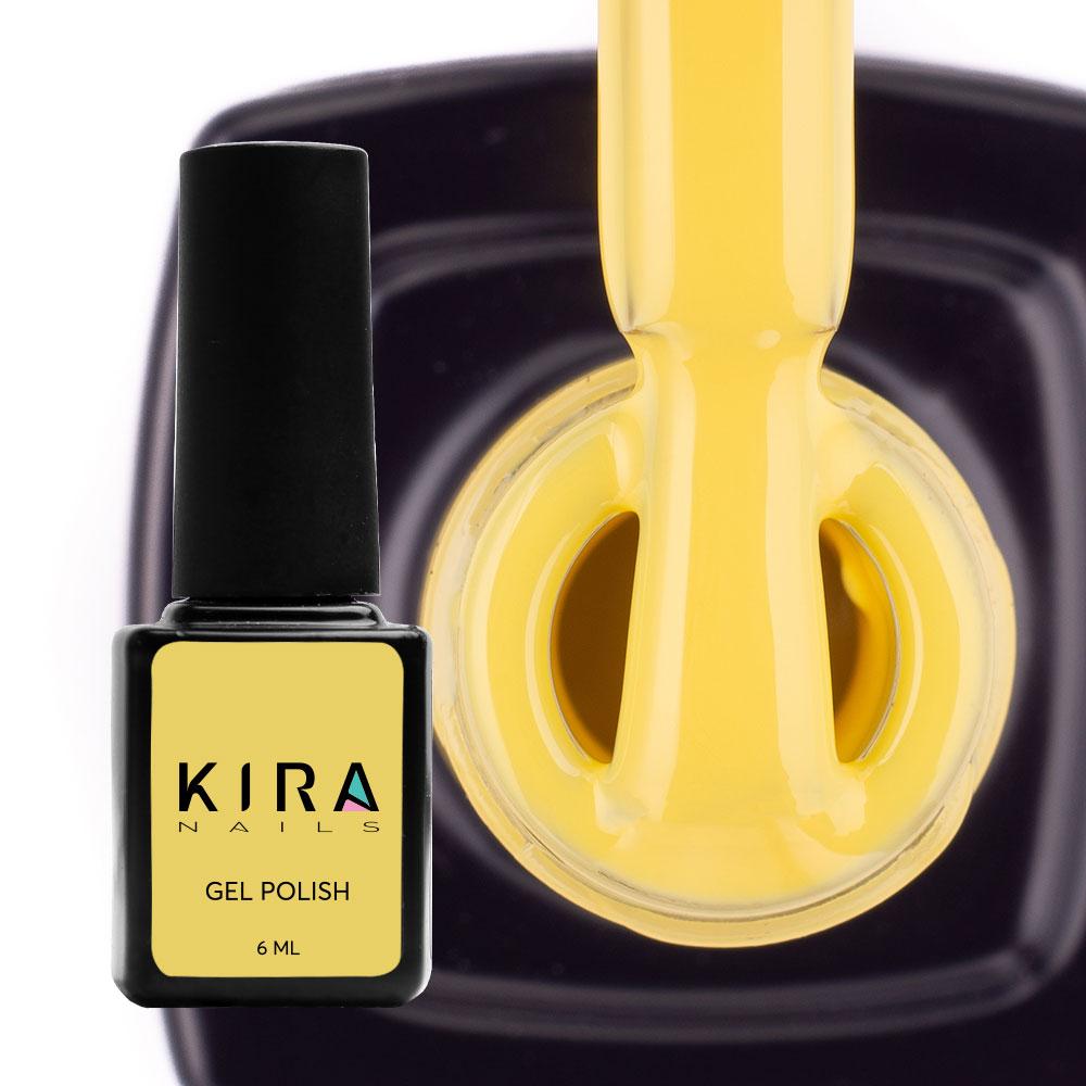 Гель-лак Kira Nails №073, 6 мл (жовтий)