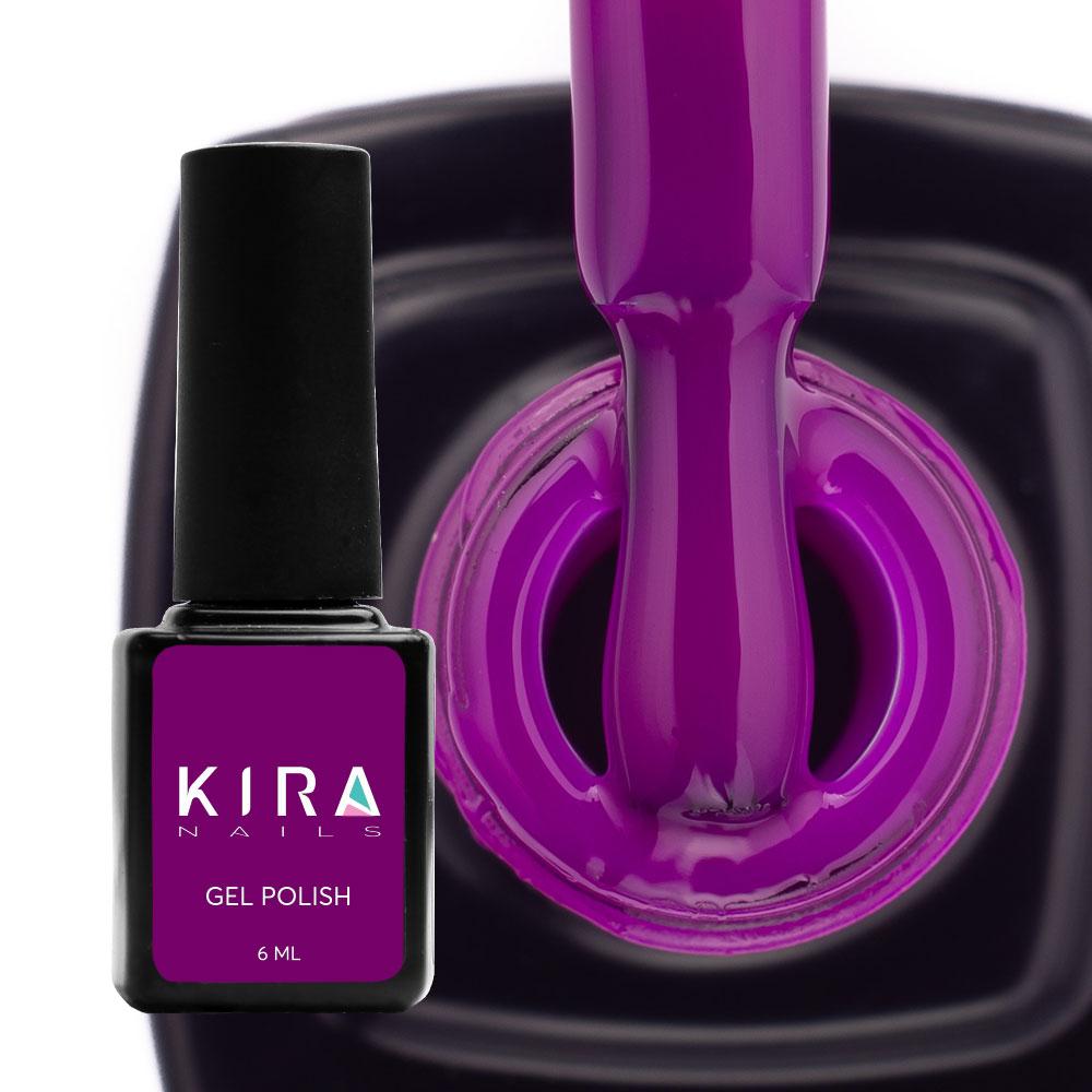 Гель-лак Kira Nails №102, 6 мл (темна фуксія)