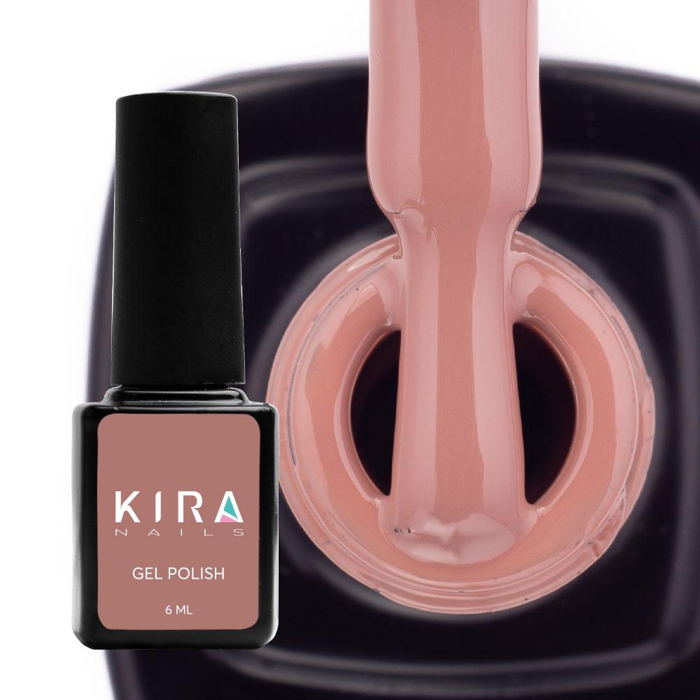 Гель-лак Kira Nails №117, 6 мл (коричневий)