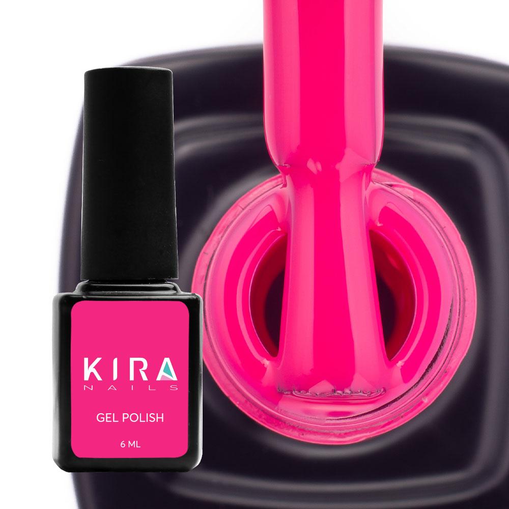 Гель-лак Kira Nails №165, 6 мл (малиновий)